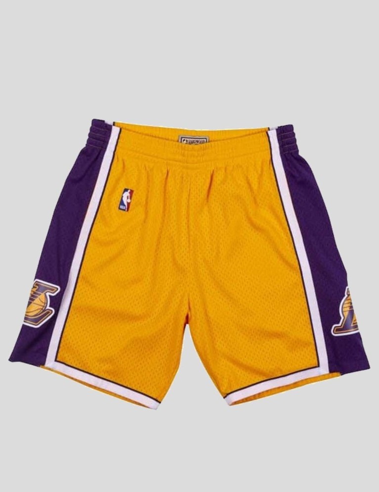 Short MITCHELL & NESSUNA gli angeli lakers swingman shorts oro / viola